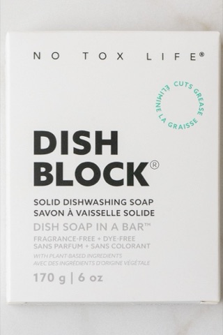 No Tox Life DISH BLOCK Solid Dish Soap