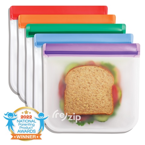 (re)zip Reusable Sandwich Bag, Flat