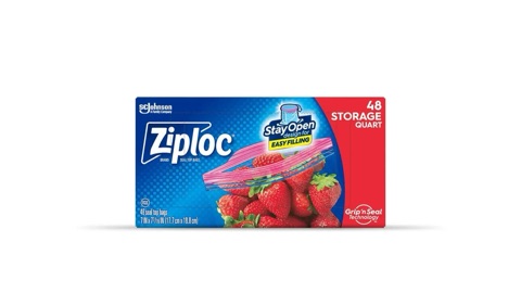 Ziploc Storage Bags, Quart