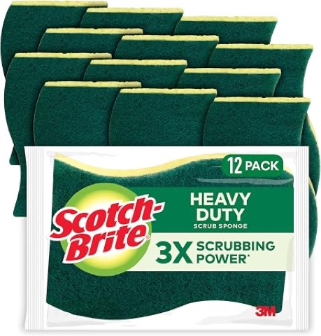 Scotch-Brite Heavy Duty Scrub Sponges
