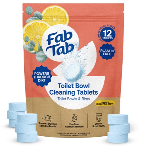 Fab Tab Toilet Bowl Cleaning Tablets