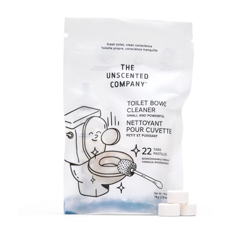 The Unscented Company Toilet Bowl Cleaner, 22 tabs